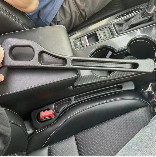 2Pcs Pair Universal Car Seat Gap Plug Strip Side Seam Car Gap Filler Leak Proof Seat Gap Storage Organizer Interior Decoration