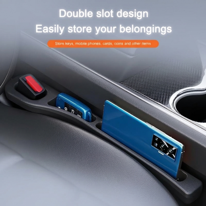 2Pcs Pair Universal Car Seat Gap Plug Strip Side Seam Car Gap Filler Leak Proof Seat Gap Storage Organizer Interior Decoration